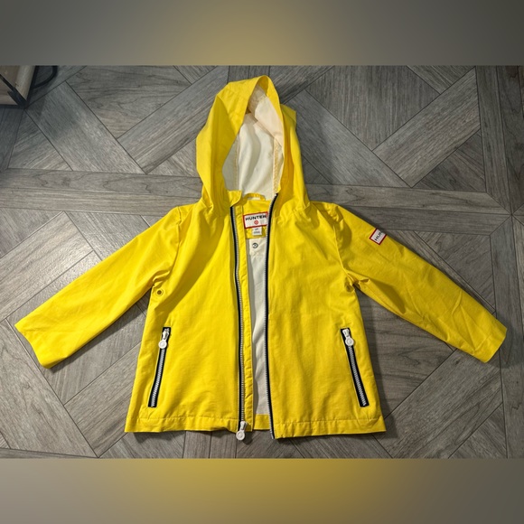 Hunter Other - Hunter 2T Yellow Hooded Raincoat